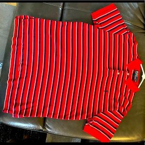 Red striped polo shirt Ralph Lauren